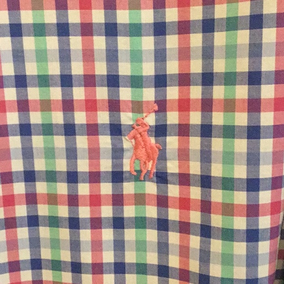 *EUC* Ralph Lauren multi color plaid button down. Size XL. - Picture 3 of 4